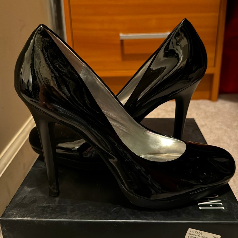 Black high heels